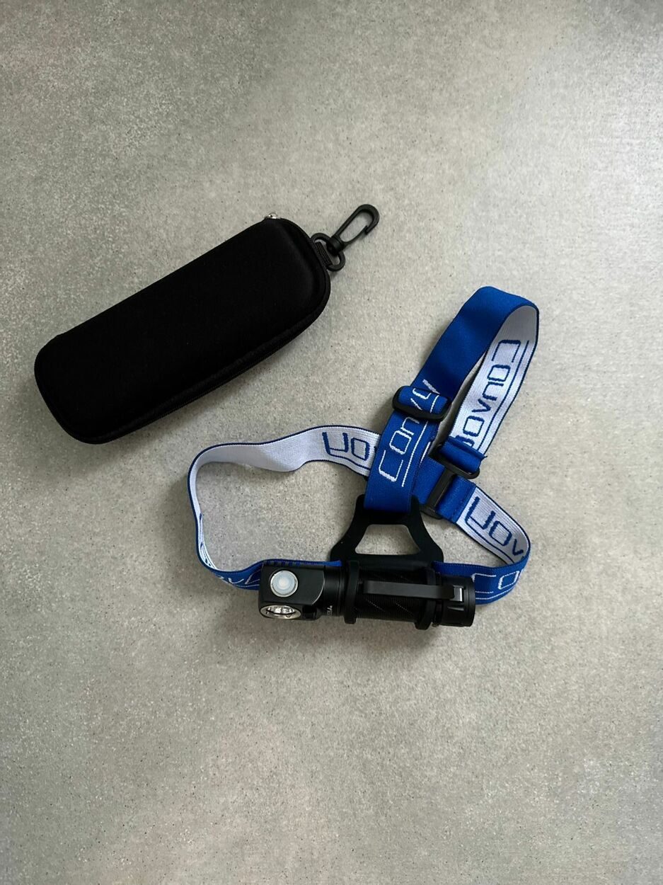 Фонарь налобный Convoy H3 SST40 2400Lm