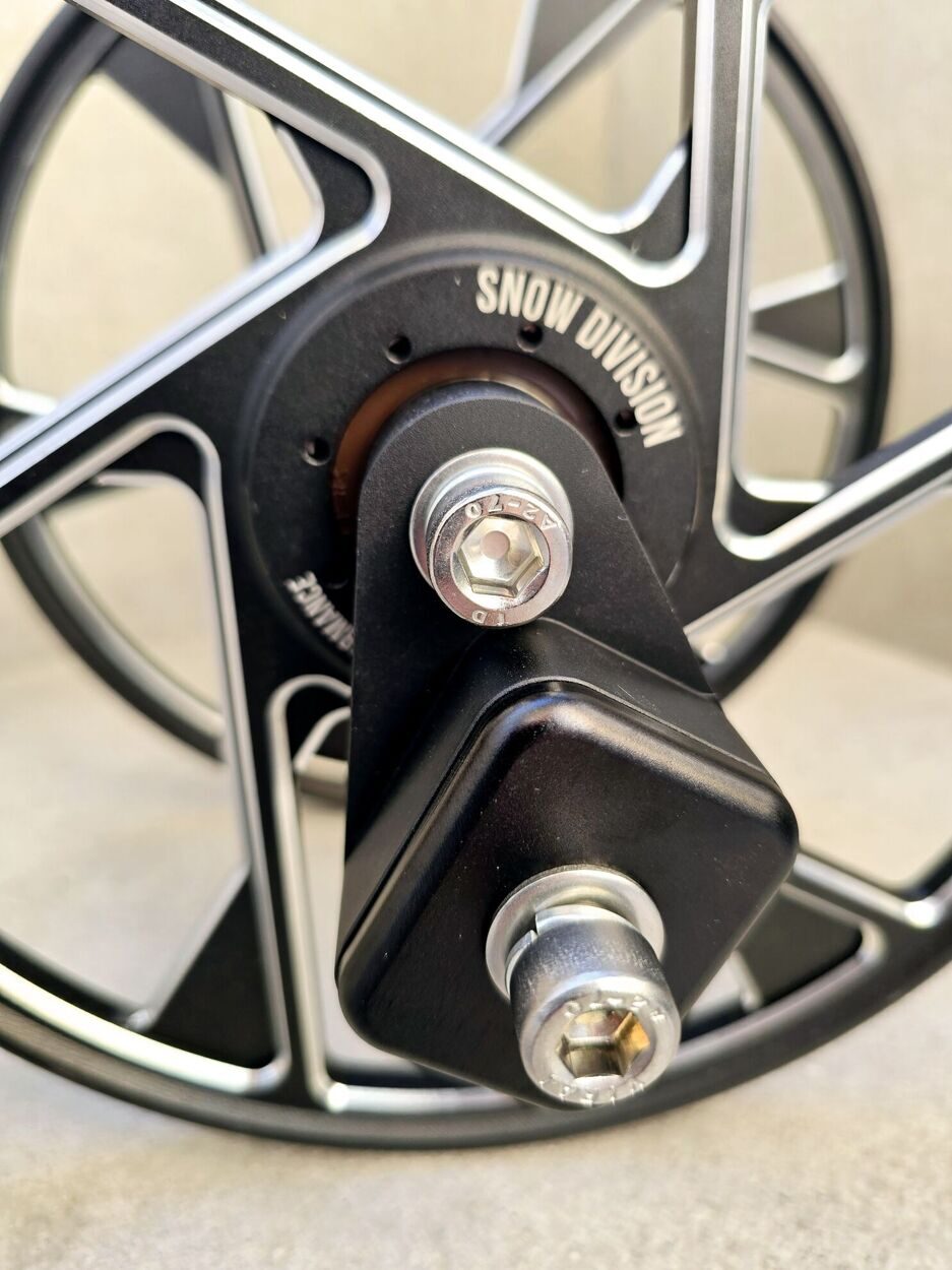 Комплект увеличенных колёс задней подвески Snow Division High Performance 10" Ski-Doo